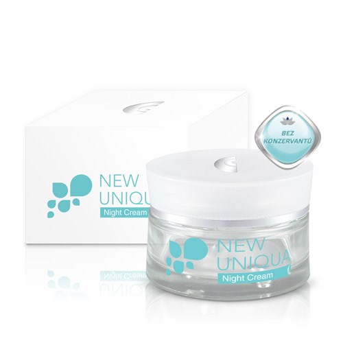 NEW UNIQUA - Hydratační noční krém, 50 ml Kód : CC6658